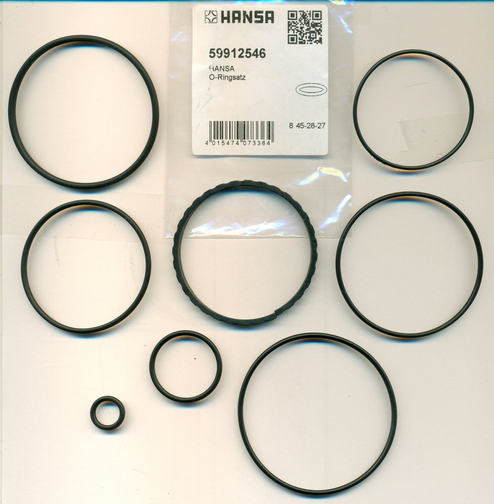 Hansa Armaturen 59912546 O-Ringsatz für Einhebelmischer