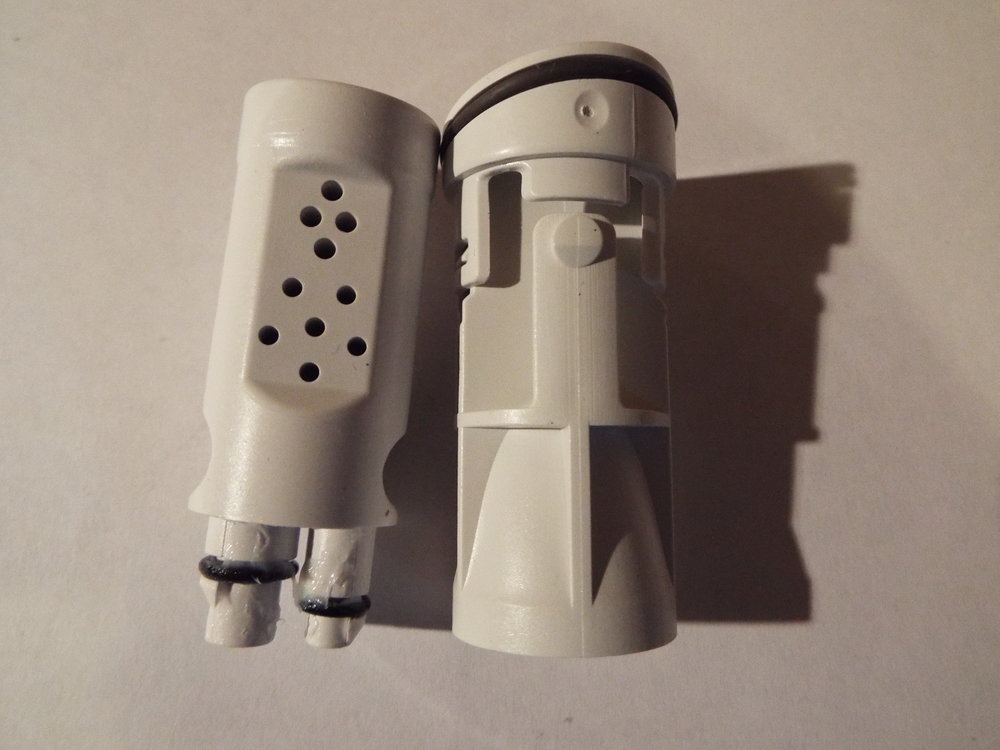 Geberit Set Duschdüse und Föhndüse zu Geberit AquaClean 8000plus 240.394.00.1