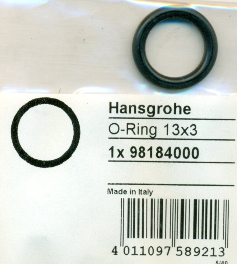 Hansgrohe 98184000 O-Ring 13x3 mm
