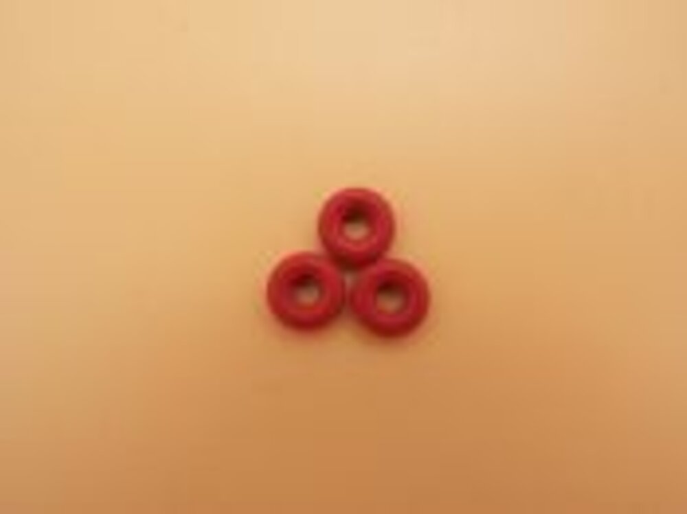 O-Ring 3,5 x 3,0 mm rot O-Ring 3,5 x 3,0 mm rot