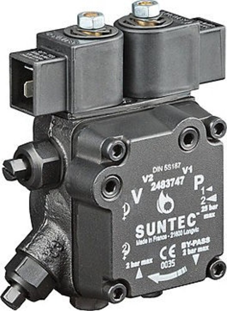 Wolf 8906590 Ölbrennerpumpe ATE2V 45C 9306 Wolf 8906590 Ölbrennerpumpe ATE2V 45C 9306
