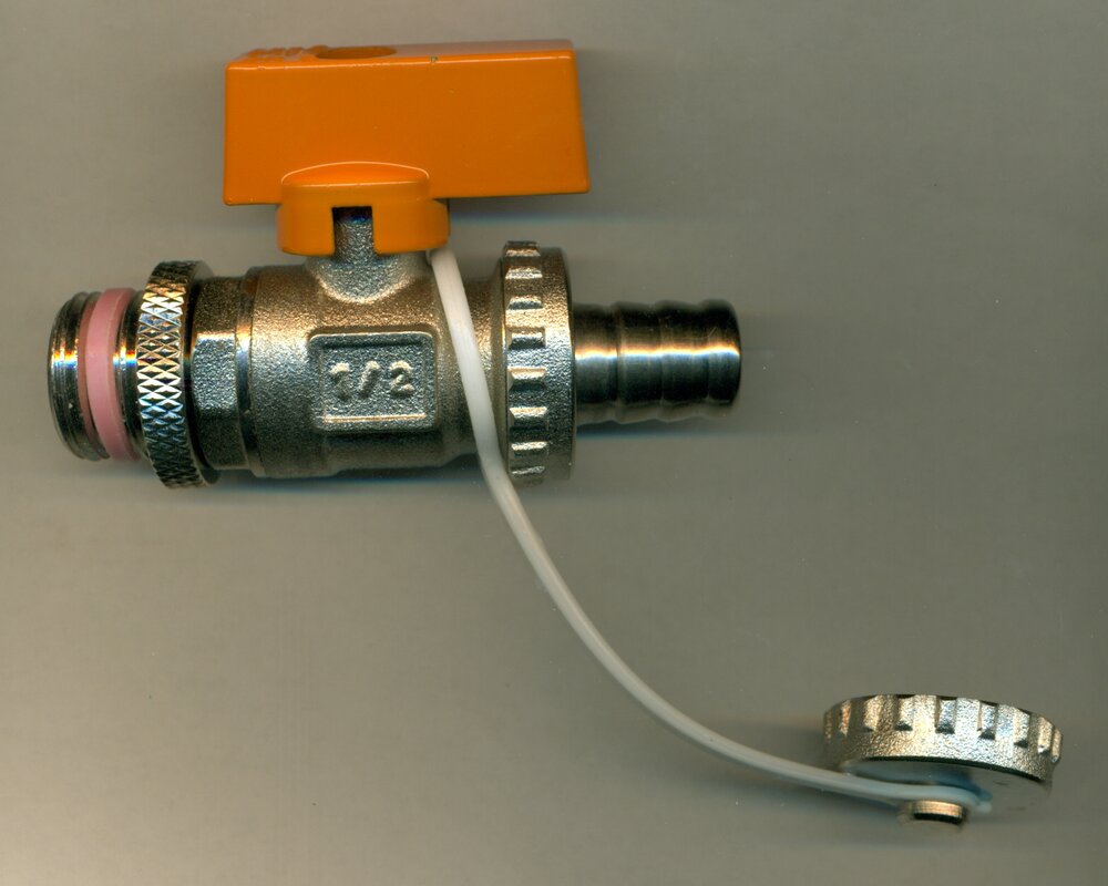 Solar KFE Kugelhahn mit Hebel DN15 (1/2") mit Teflondichtung bis 200°C Solar KFE Kugelhahn mit Hebel DN15 (1/2") mit Teflondichtung bis 200°C