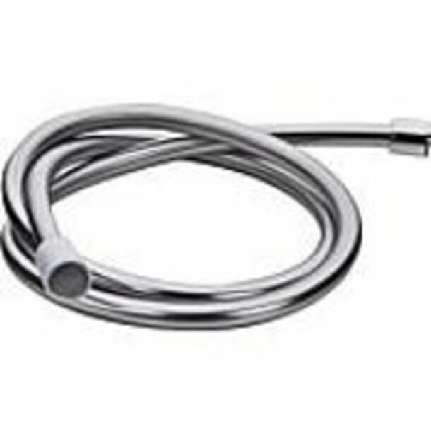 Hansgrohe 28266000 Brauseschlauch 1/2 x 1/2 Zoll, Metaflex 1,60 m verchromt