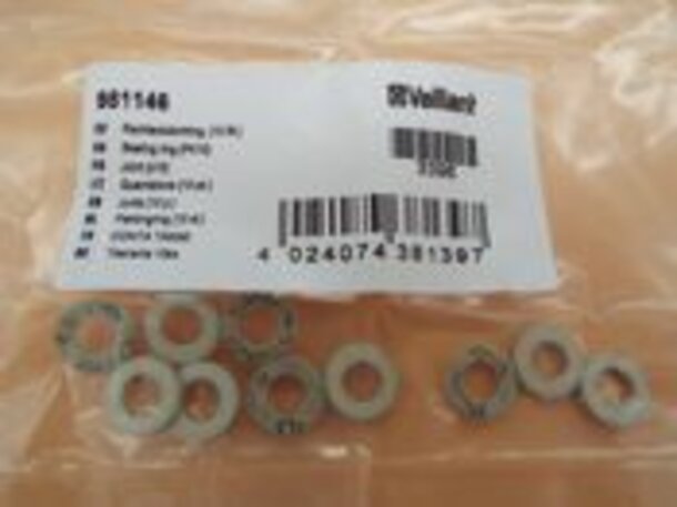 Vaillant 981146 Rechteckdichtring, 10 Stück