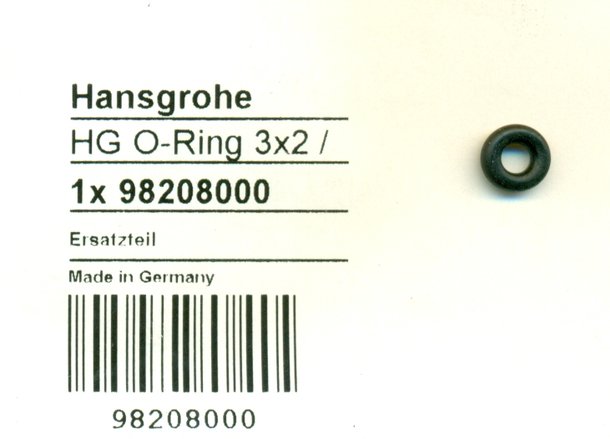 Hansgrohe 98208000 O-Ring 3x2 mm