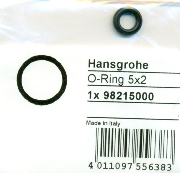 Hansgrohe 98215000 O-Ring 5x2 mm