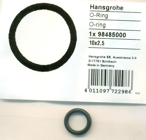 Hansgrohe 98485000 O-Ring 10x2,5 mm