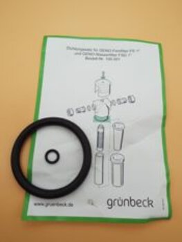 Grünbeck 100001 Dichtungssatz für FS 1 und FSD 1 DN 20 (3/4 Zoll) - DN 25 (1 Zoll)