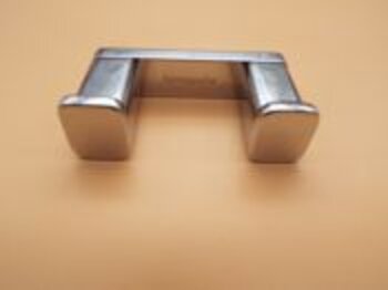 Hansgrohe 41755000 Handtuchhaken eckig, doppelt, verchromt