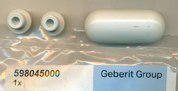 Keramag 598045000 Sitzdeckelpuffer zu Geberit-Sitzdeckel Serie: Bambini (ehemals Kind)