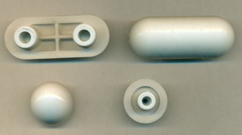 Keramag 598048000 Sitzdeckelpuffer zu Geberit-Sitzdeckel Serie: F1