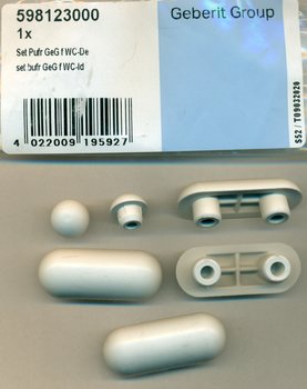 Keramag 598123000 Sitzdeckelpuffer zu Geberit-Sitzdeckel Serie: Renova, Renova Nr.1