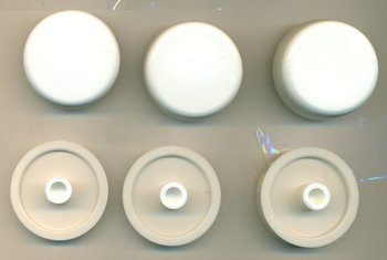 Keramag 598146000 Sitzdeckelpuffer Geberit 1 Satz zu Emani