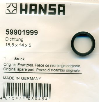 Hansa Armaturen 59901999 Dichtung 23,9 x 15,2 x 2,0 mm
