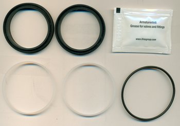 Hansa Armaturen 59911498 Dichtungskit passend für Spültisch-Einhebelmischer Hansadisc