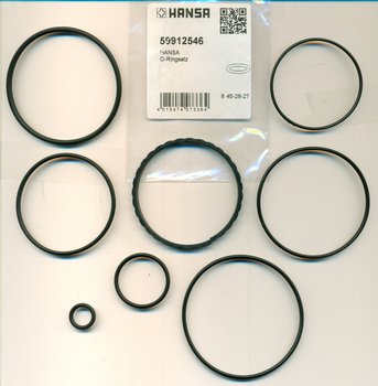 Hansa Armaturen 59912546 O-Ringsatz für Einhebelmischer