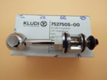 Kludi 7527505-00 Umsteller für UP-Wannenmischer kurz Objekta Mix, Logo Mix verchromt