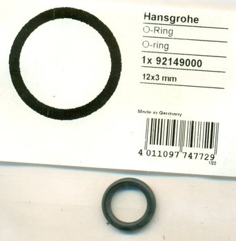 Hansgrohe 92149000 O-Ring 12x3 mm