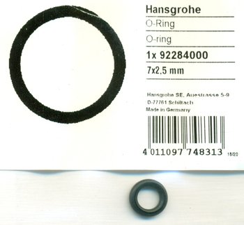 Hansgrohe 92284000 O-Ring 7x2,5 mm