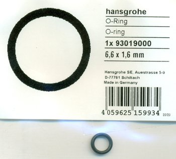 Hansgrohe 93019000 O-Ring 6,6x1,6 mm