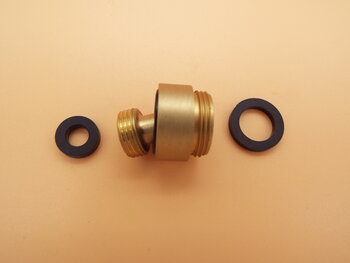 Evenes 9322486 Perlator, Soft Brass Serie Comallo Wannenmischer