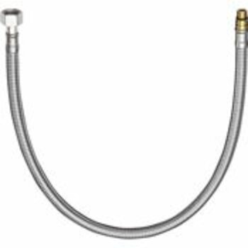 Hansgrohe 96507000 Anschlussschlauch M10 x 3/8 Zoll Überwurf 450 mm lang