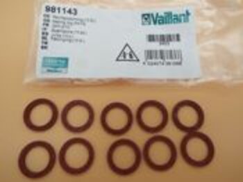 Vaillant 981143 Rechteckdichtring, 10 Stück