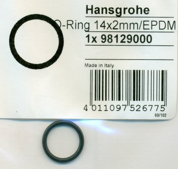 Hansgrohe 98129000 O-Ring 14x2 mm
