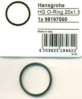 Hansgrohe 98197000 O-Ring 20x1,5 mm
