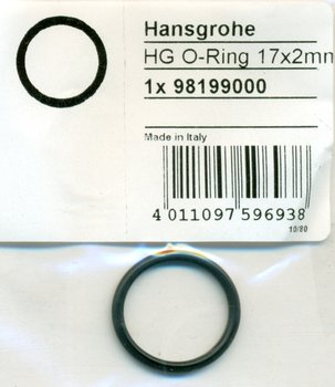 Hansgrohe 98199000 O-Ring 17x2 mm