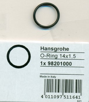 Hansgrohe 98201000 O-Ring 14x1,5 mm
