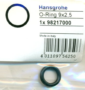 Hansgrohe 98217000 O-Ring 9x2,5 mm