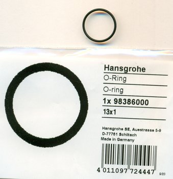 Hansgrohe 98386000 O-Ring 13x1 mm