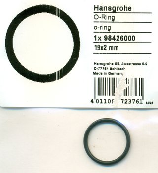 Hansgrohe 98426000 O-Ring 19x2 mm