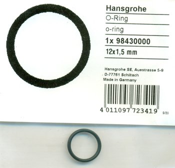 Hansgrohe 98430000 O-Ring 12x1,5 mm