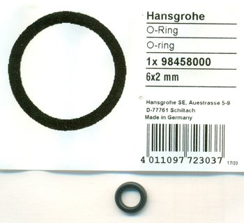 Hansgrohe 98458000 O-Ring 6x2 mm