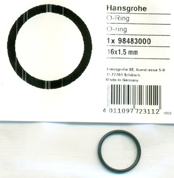 Hansgrohe 98483000 O-Ring 16x1,5 mm