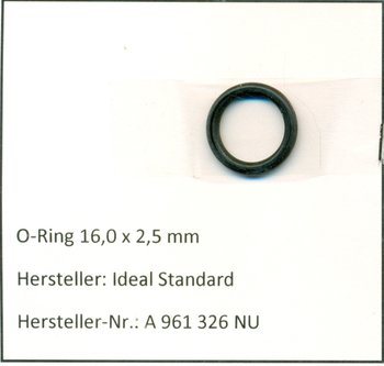 O-Ring 16,0 x 2,5 mm A 961 326 NU