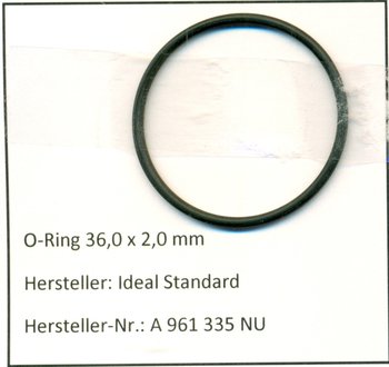 O-Ring 36,0 x 2,0 mm A 961 335 NU