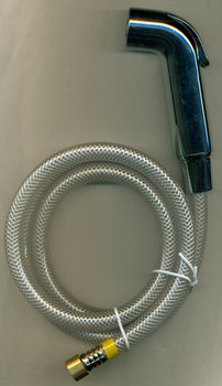 Ideal Standard A962680NU Spülbrause für Ceramix Küchenarmatur, verchromt, komplett mit Schlauch